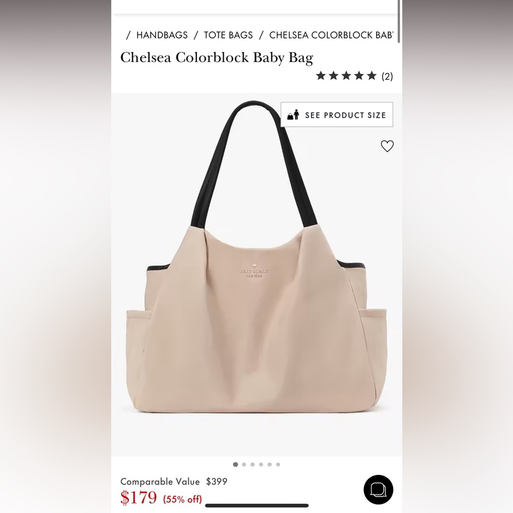 Kate Spade Diaper Bag NWT